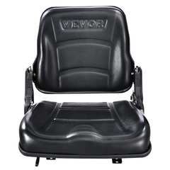 Universal Fold Down Forklift Seat Adjustable Back