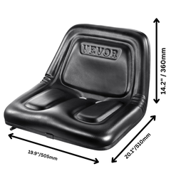 Universal Forklift Seat with Micro Switch & Drainage Holes