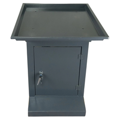 Universal Milling Machine Stand with Lockable Cabinet & Swarf Tray