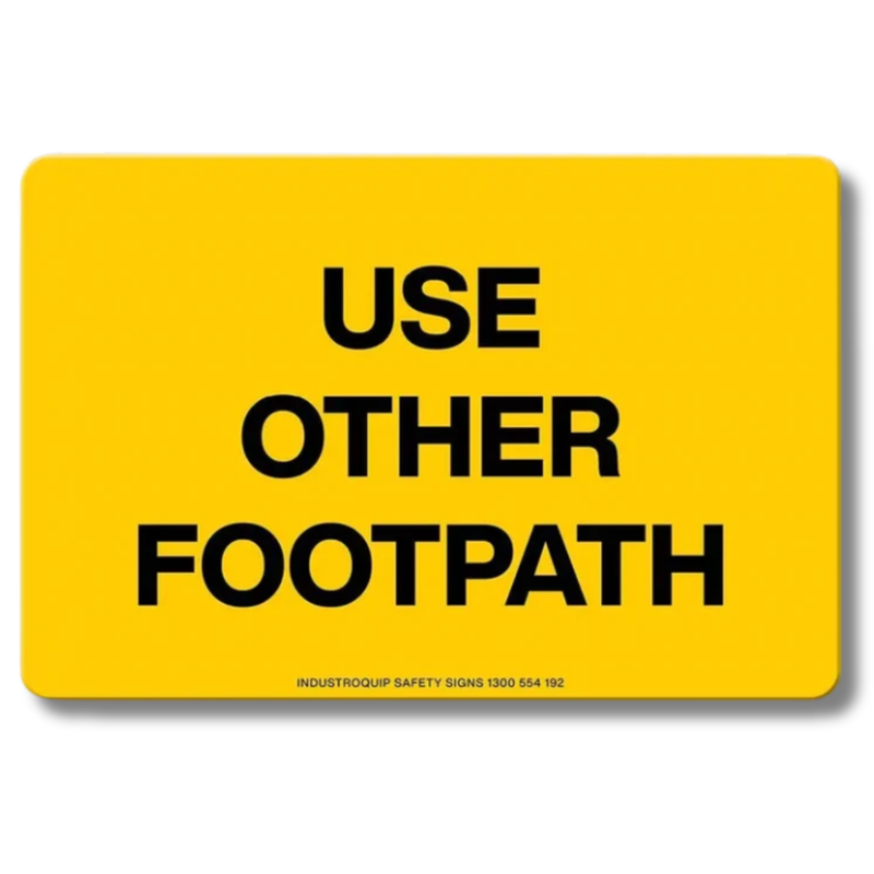 Use Other Footpath Swing Stand Sign