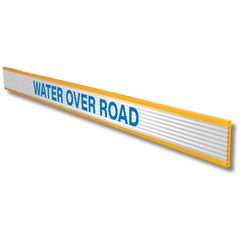 Water Over Road Reflective Plastic Barrier Board