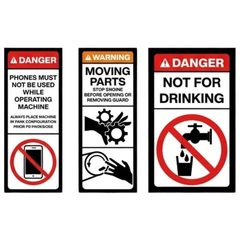 Water Truck Safety Sticker Pack