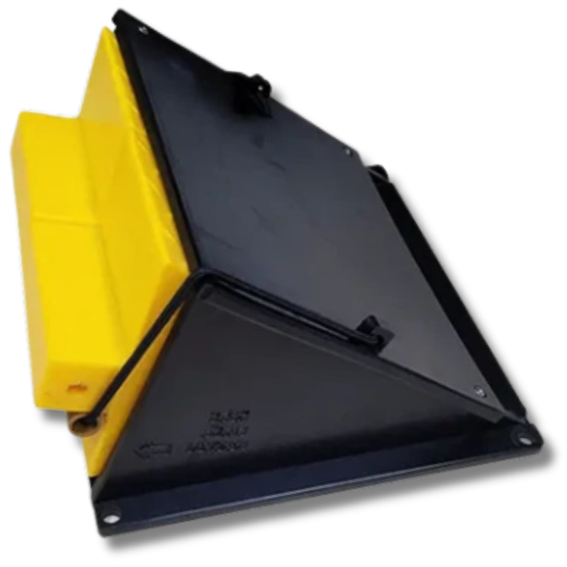 Wheel Chock Set with Mounting Bracket